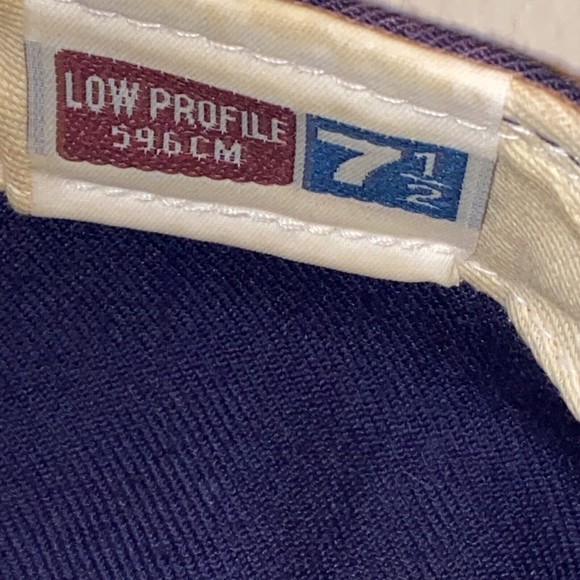 Titleist FJ by New Era Blue/Orange Strapback Fitted 7 1/2‎ Golf Cap Hat USA - Picture 7 of 11